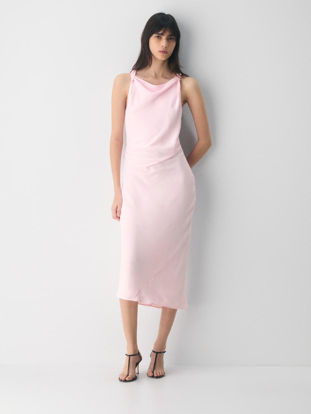 Aritzia Babaton Account Dress in villa pink size Small